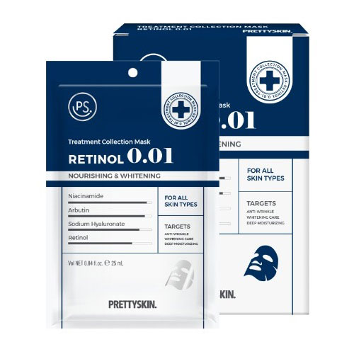 Mặt Nạ Prettyskin Treatment Collection Mask 25ml - Màu Sắc:RETINOL 0.01