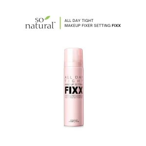 Xịt Khóa Nền So Natural All Day Tight Make Up Setting Fixx Hồng
