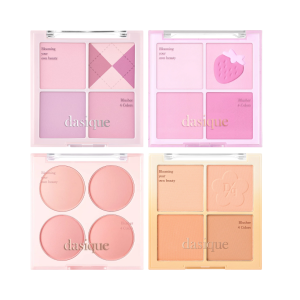 Bảng Phấn Má 4 Ô Dasique Blending Mood Cheek Blush 12g
